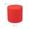 Flash Furniture Soft Seating Flexible Circle for Classrooms and Common Spaces - 18" Seat Height (Red) ZB-FT-045R-18-RED-GG - alternate 6